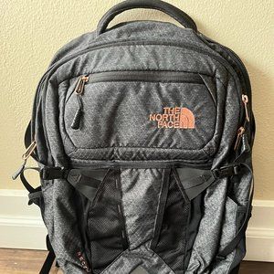 Rose Gold NorthFace Backpack